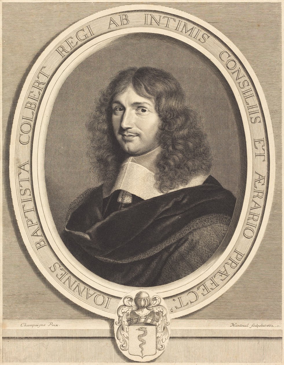 Jean-Baptiste Colbert af Philippe de Champaigne