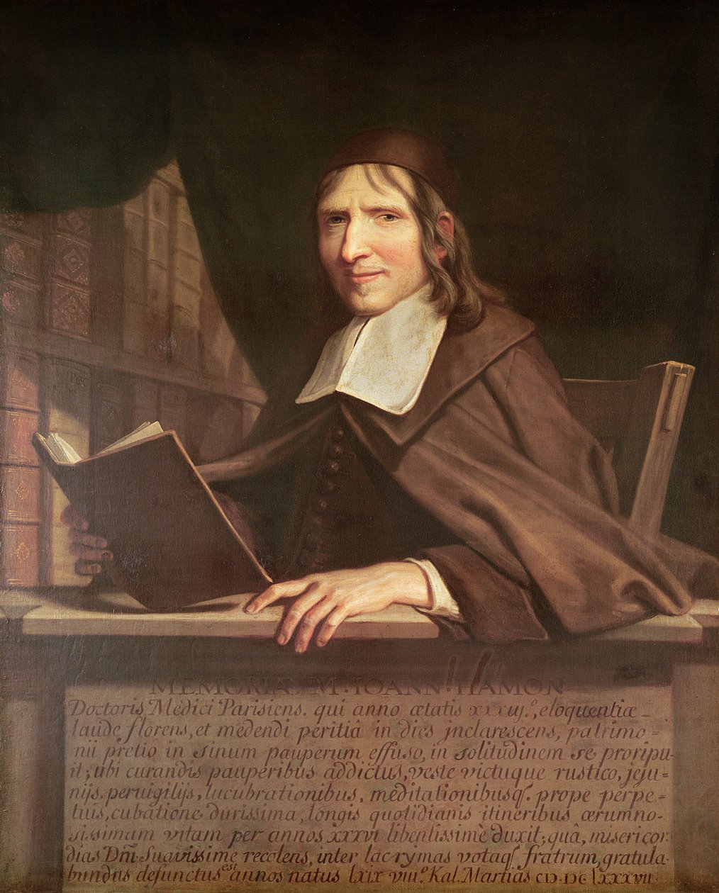 Jean Hamon, læge i Port-Royal (1618-1687) af Philippe de Champaigne