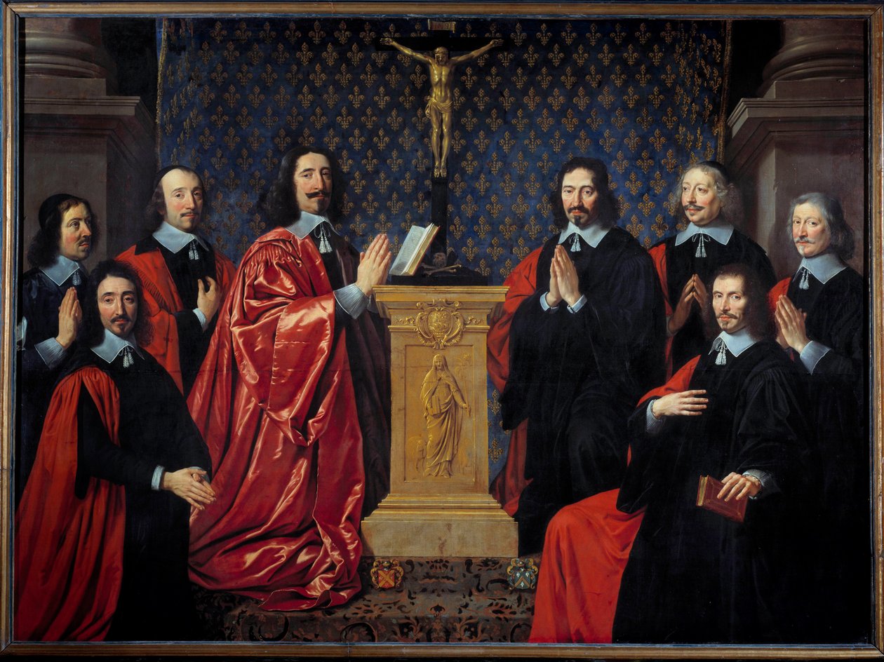 Købmændenes og chevinernes prævot i byen Paris af Philippe de Champaigne