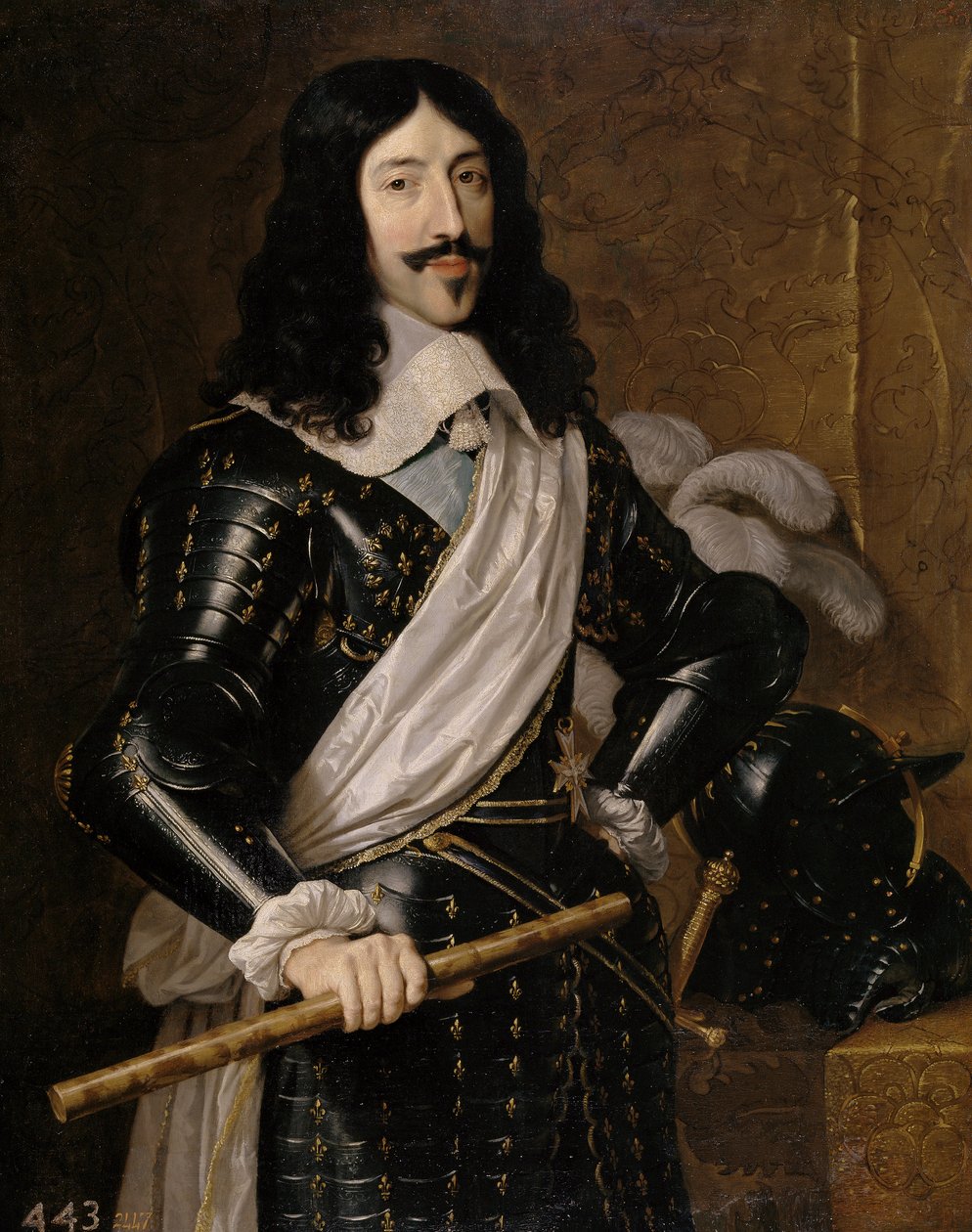 Ludvig XIII af Frankrig af Philippe de Champaigne