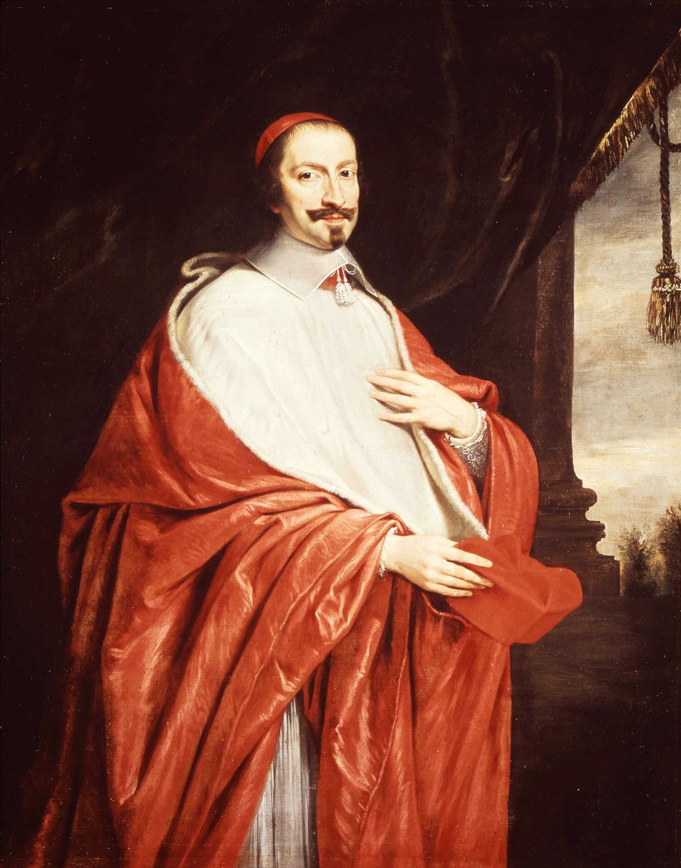 Portræt af Mazarin - af Champaigne, Versailles af Philippe de Champaigne