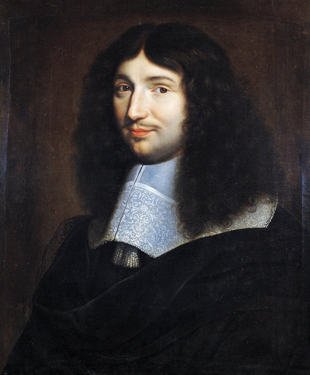 Portræt af mennesket, formentlig Jean Baptiste Colbert (1619-1683), malet af Philippe de Champaigne (1602-1674) af Philippe de Champaigne