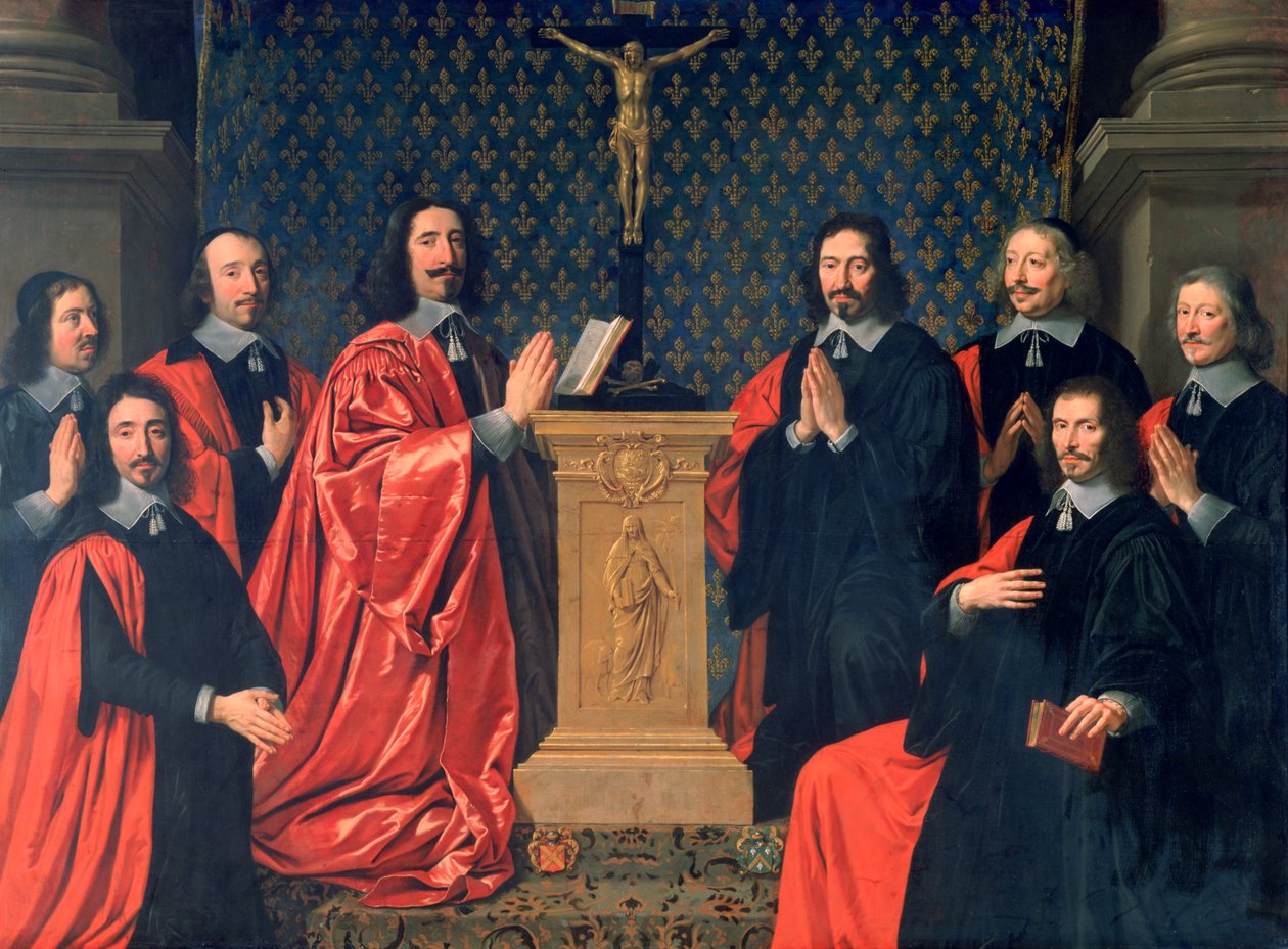 Prevot des Marchands og Echevins i byen Paris, 1648 af Philippe de Champaigne