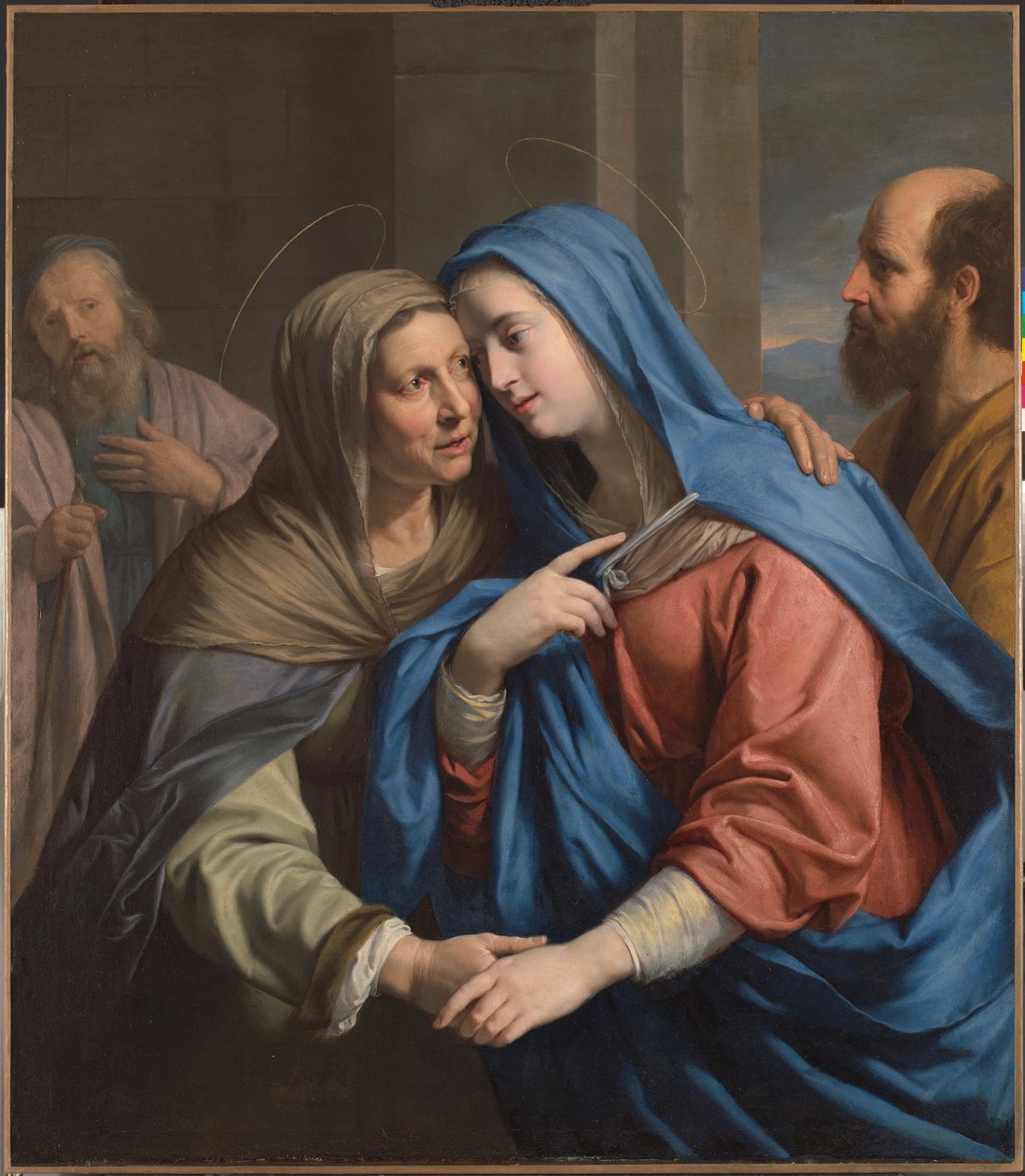 The Visitation, ca. 1643 (olie på lærred) af Philippe de Champaigne