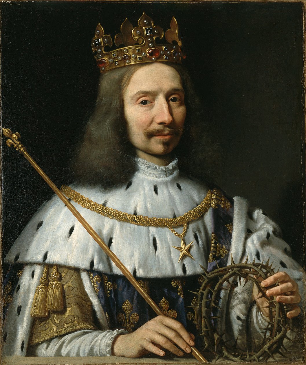 Vincent Voiture som Sankt Louis, ca. 1640-48 (olie på lærred) af Philippe de Champaigne