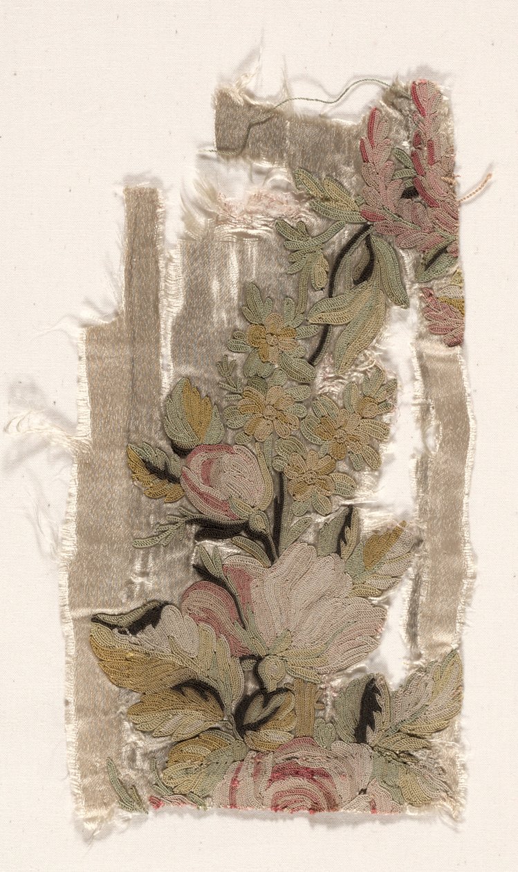 Coverlet Fragment, ca. 1760-1770. af Philippe de Lasalle