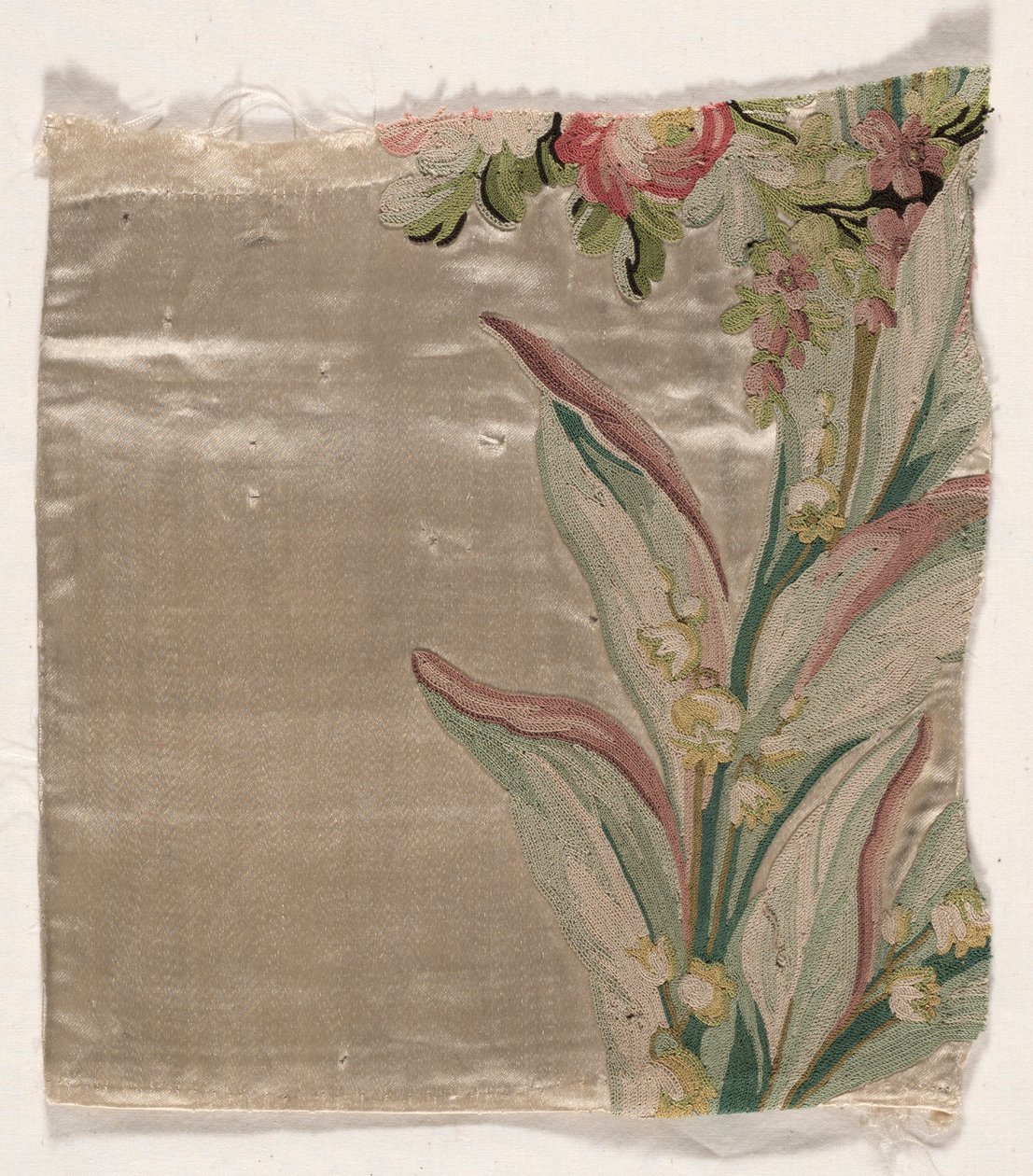 Coverlet Fragment, ca. 1760-1770. af Philippe de Lasalle