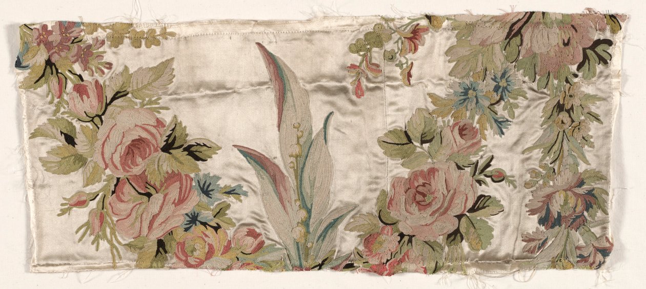 Coverlet Fragment, ca. 1760-1770. af Philippe de Lasalle