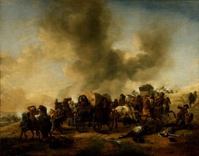 Bagholdsangrebet af Philips Wouwerman