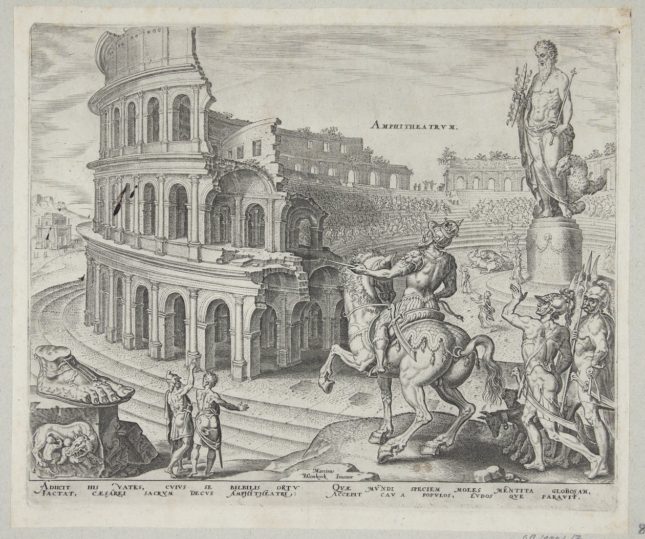 Colosseum i Rom af Philips Galle