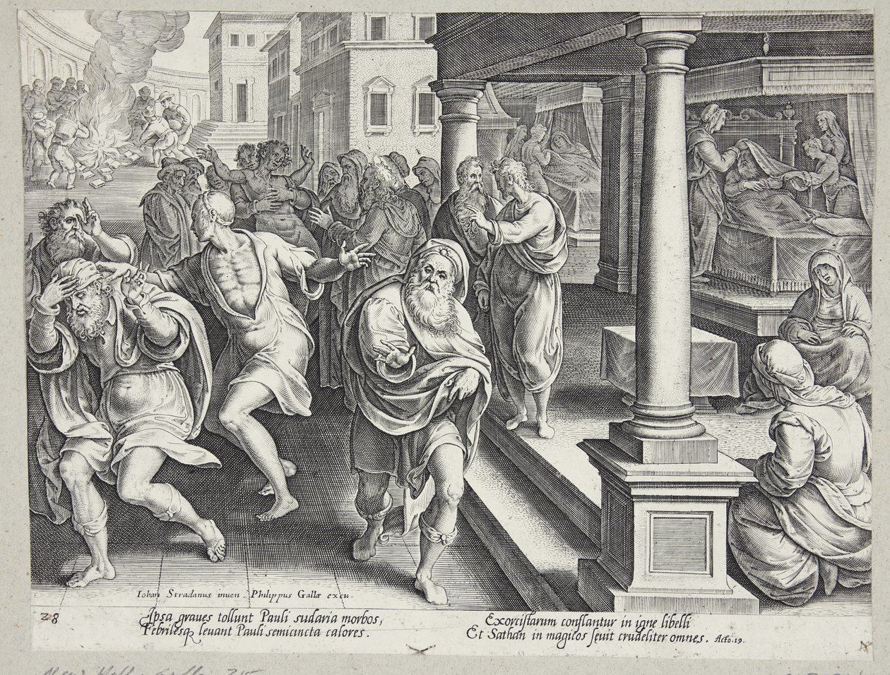 Begravelsen af St. Stephen af Philips Galle