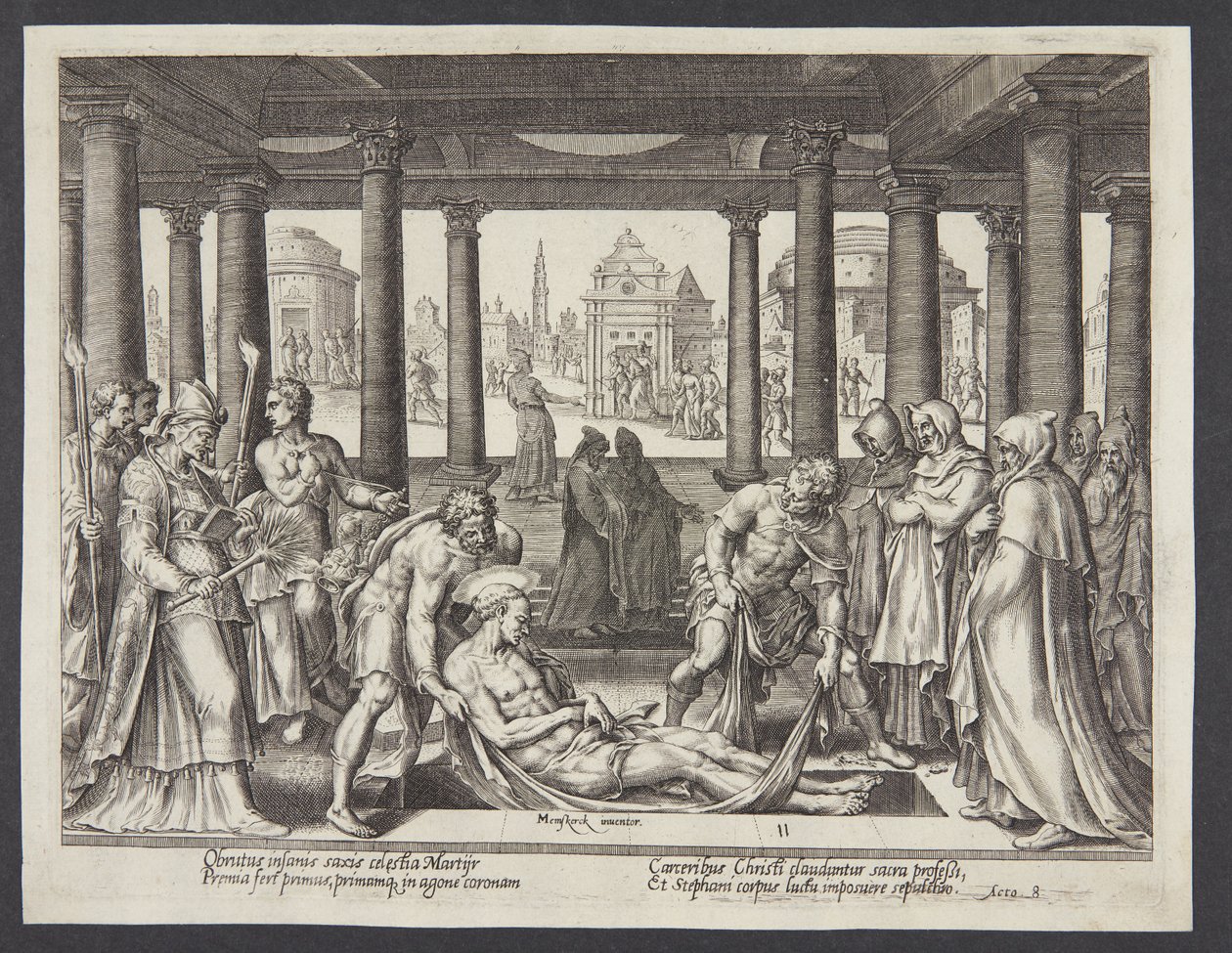 Begravelsen af St. Stephen af Philips Galle