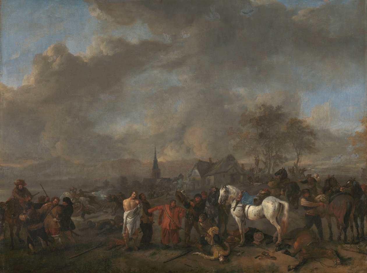Bøndernes sejr af Philips Wouwerman