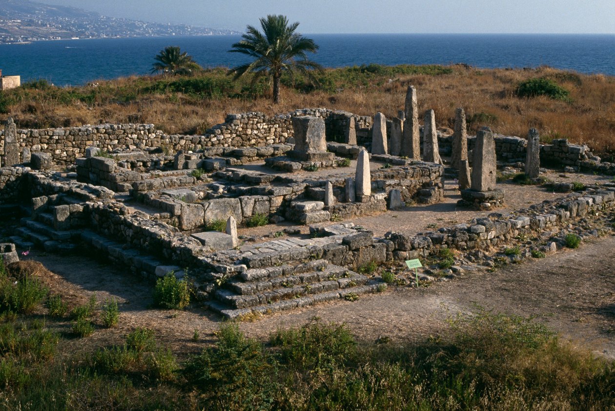 Templet med obeliskerne af Phoenician