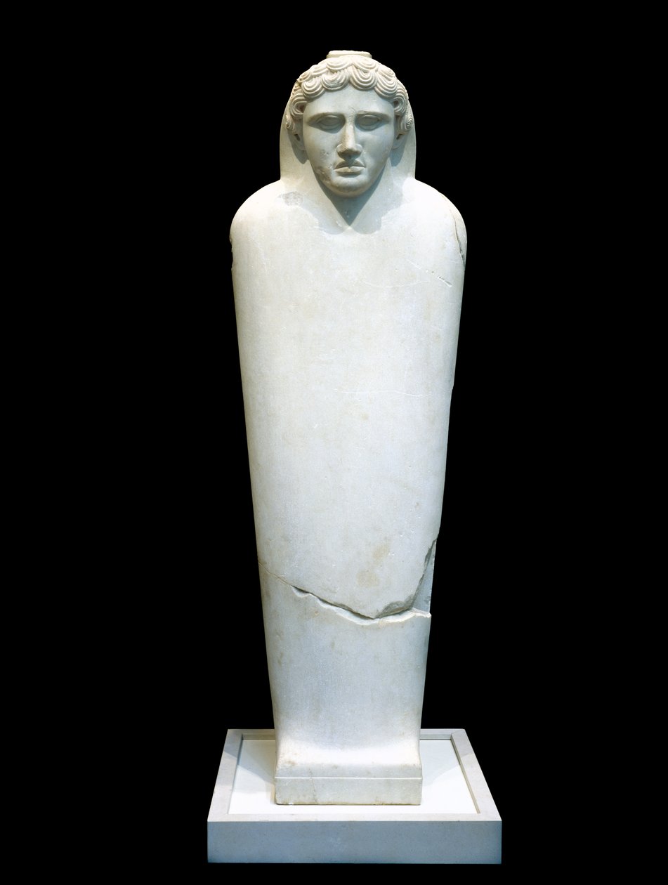 Sarcophagus of a Youth, 5.-4. århundrede f.Kr. (parisk marmor) af Phoenician Phoenician