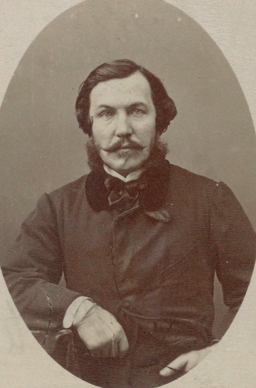 Portræt af pianist og komponist Alfred Quidant 1815-1893. af Photo studio Nadar.