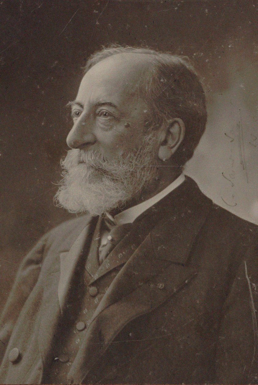 Portræt af komponisten Camille Saint-Saëns 1835-1921, 1910. af Photo studio Nadar.