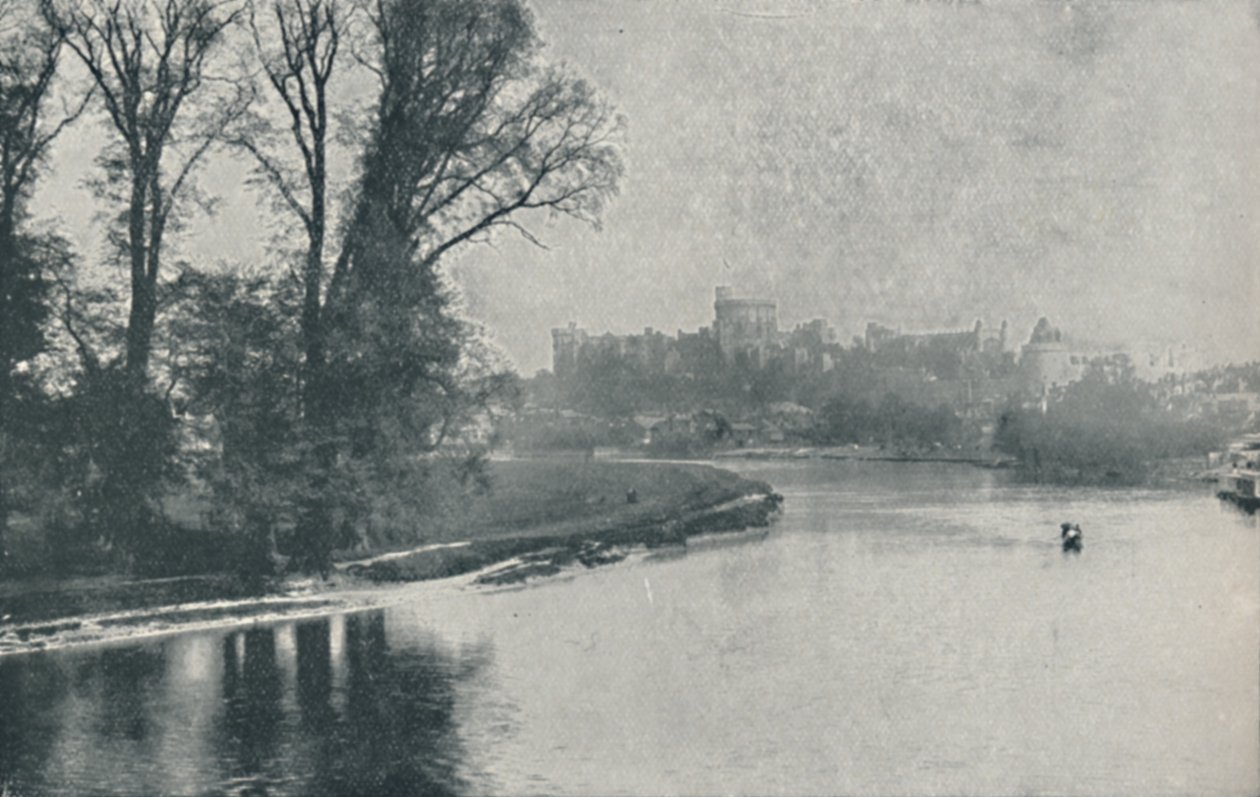 Windsor Castle, 1910 af Photochrom Co Ltd of London