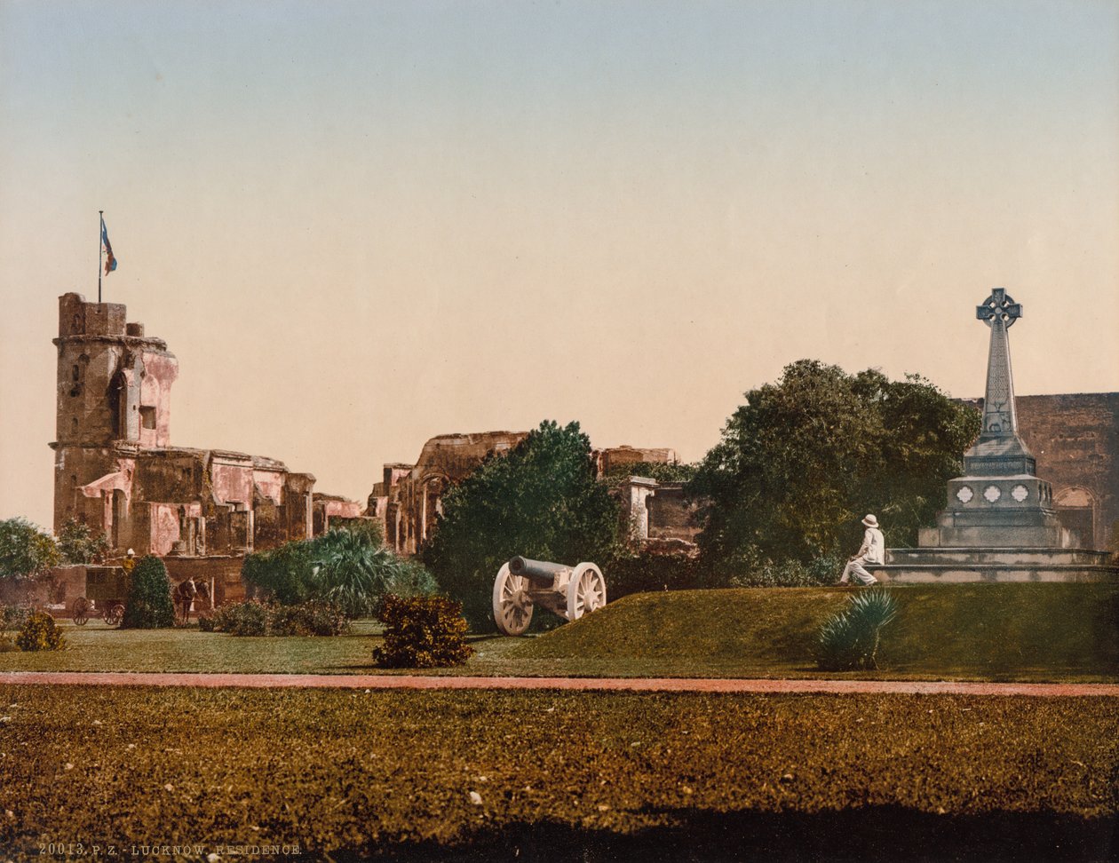 Lucknow. Bopæl af Photoglob Co. (Zurich, active c. 1890 1910)