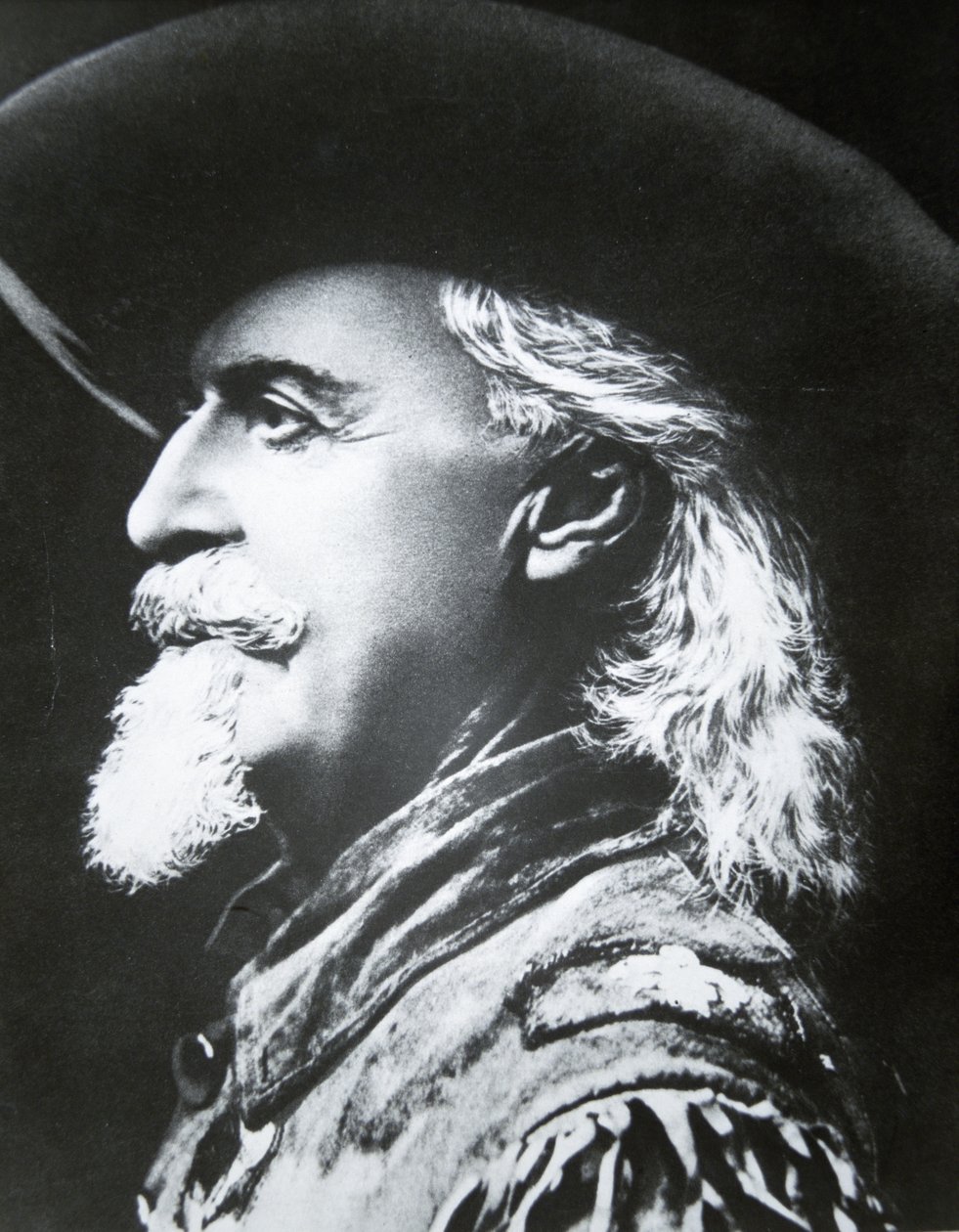 Buffalo Bill (1846-1917) (s/h-billede) af Photographer American