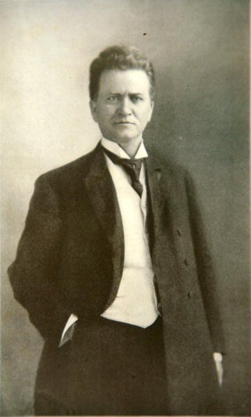 Robert M. La Follette (1855-1925) (s/hvid foto) af Photographer American