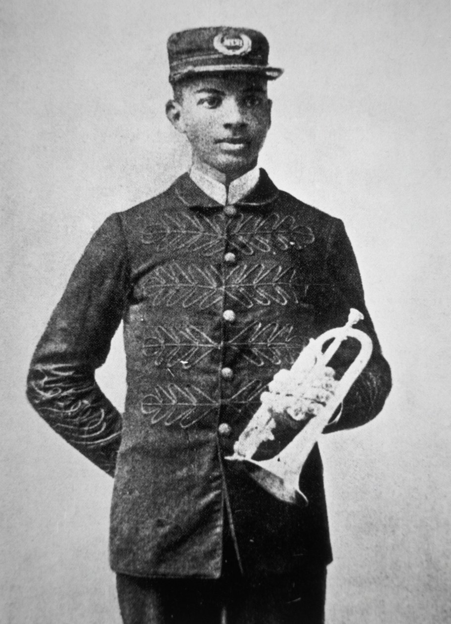 William Christopher Handy (1873-1958) (s/h-billede) af Photographer American