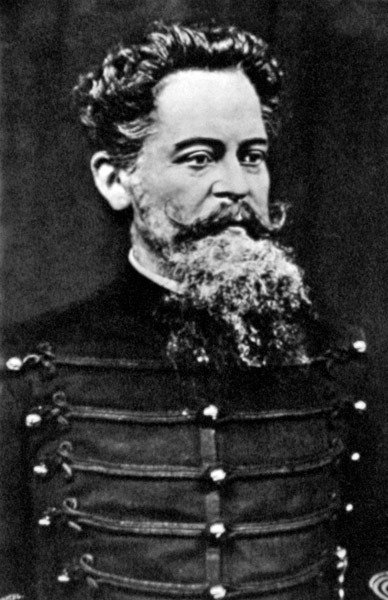 General Leman, belgisk kommandør, forsvarer af Liège af Photographer Belgian