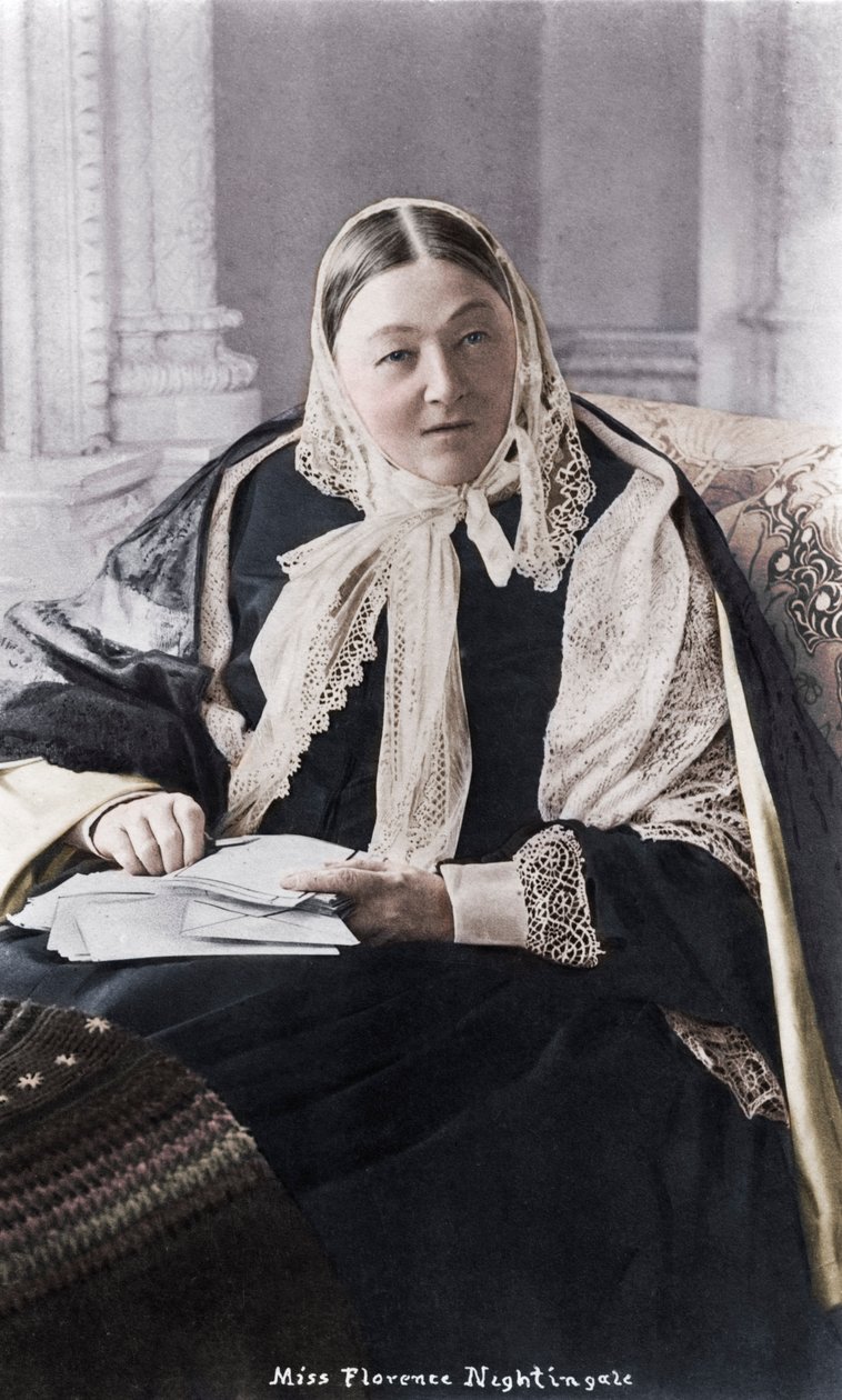 Florence Nightingale (foto) af Photographer English
