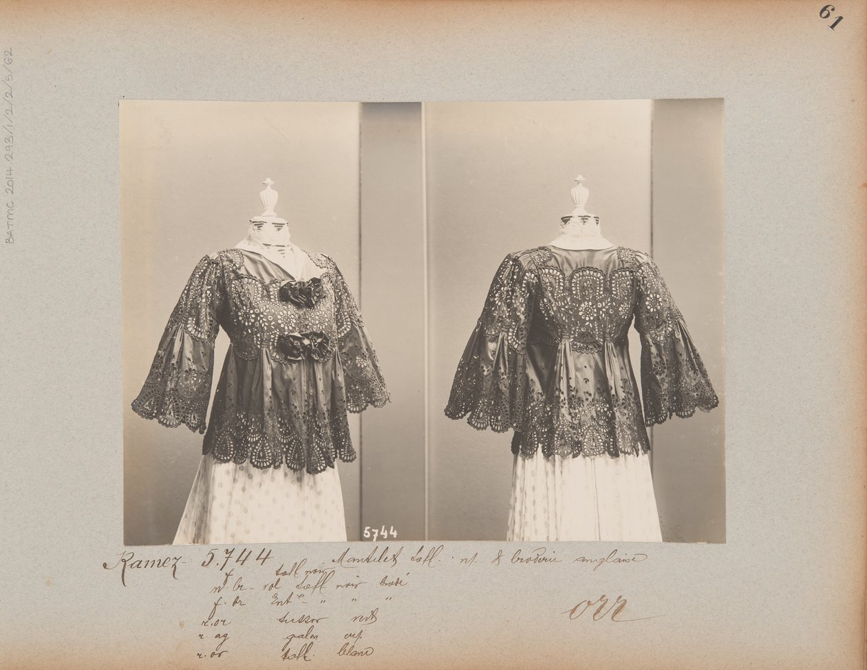 Albumside: House of Worth, Jacket (Mantelet) af Photographer French