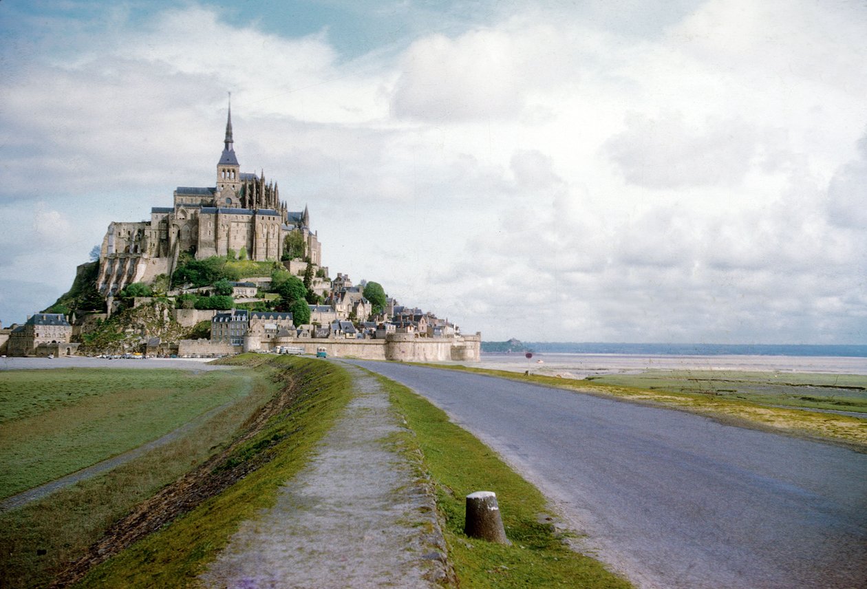 Mont Saint Michel (foto) af Photographer French