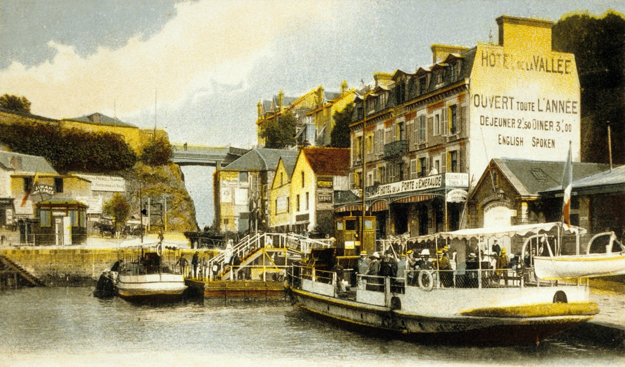 Postkort af Dinard, Bretagne, ca. 1900 (foto) af Photographer French