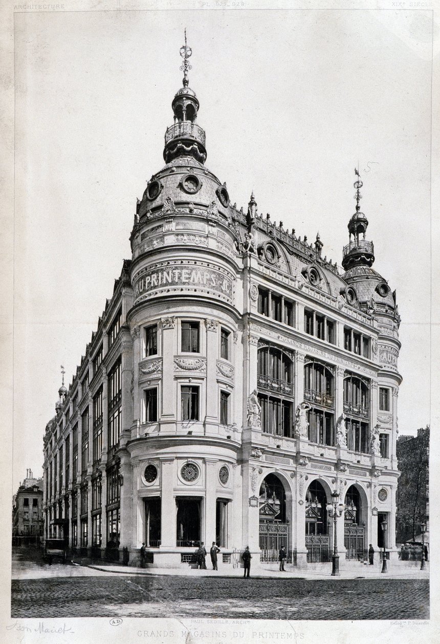 Printemps stormagasin i Paris. af Photographer French