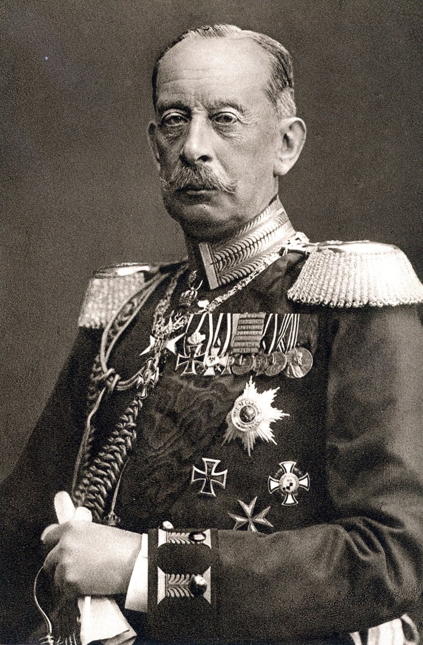 Alfred von Schlieffen (s/h-foto) af Photographer German
