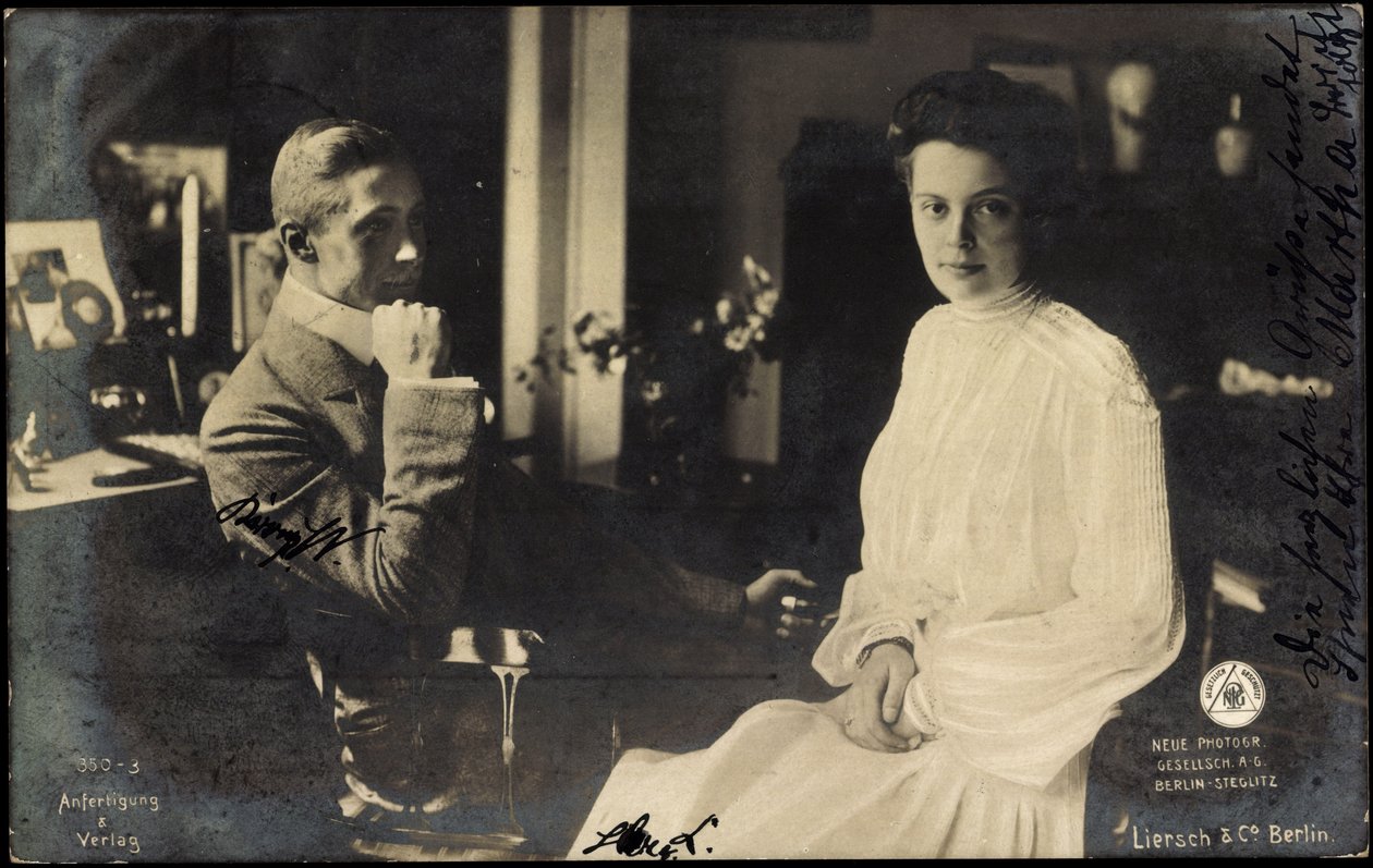 Hertuginde Cecilie med Vilhelm af Preussen af Photographer German
