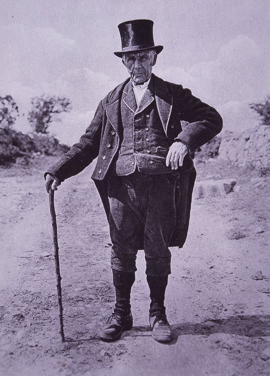Sydirsk gentleman, ca. 1910 (s/h-foto) af Photographer Irish