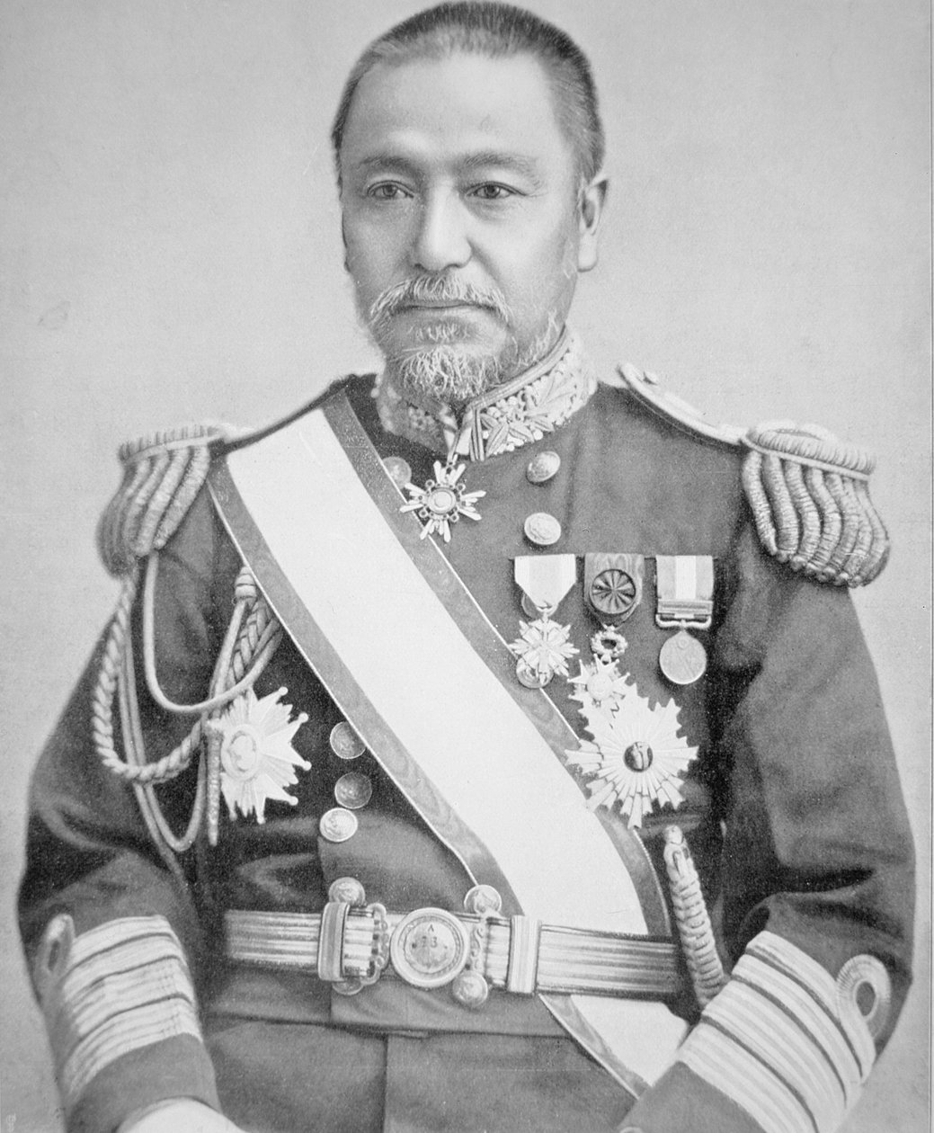 Admiral Togo (s/h foto) af Photographer Japanese