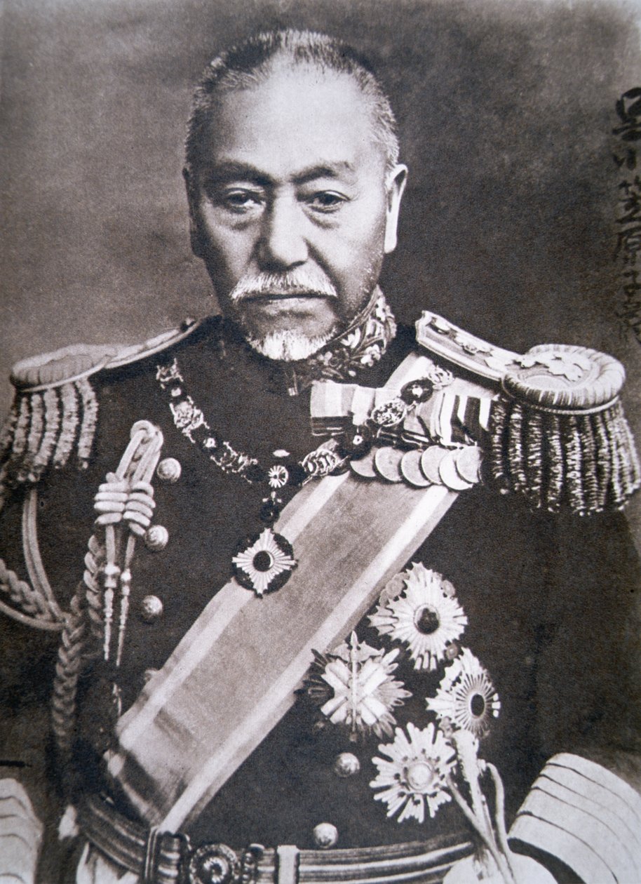 Admiral Togo (s/h foto) af Photographer Japanese