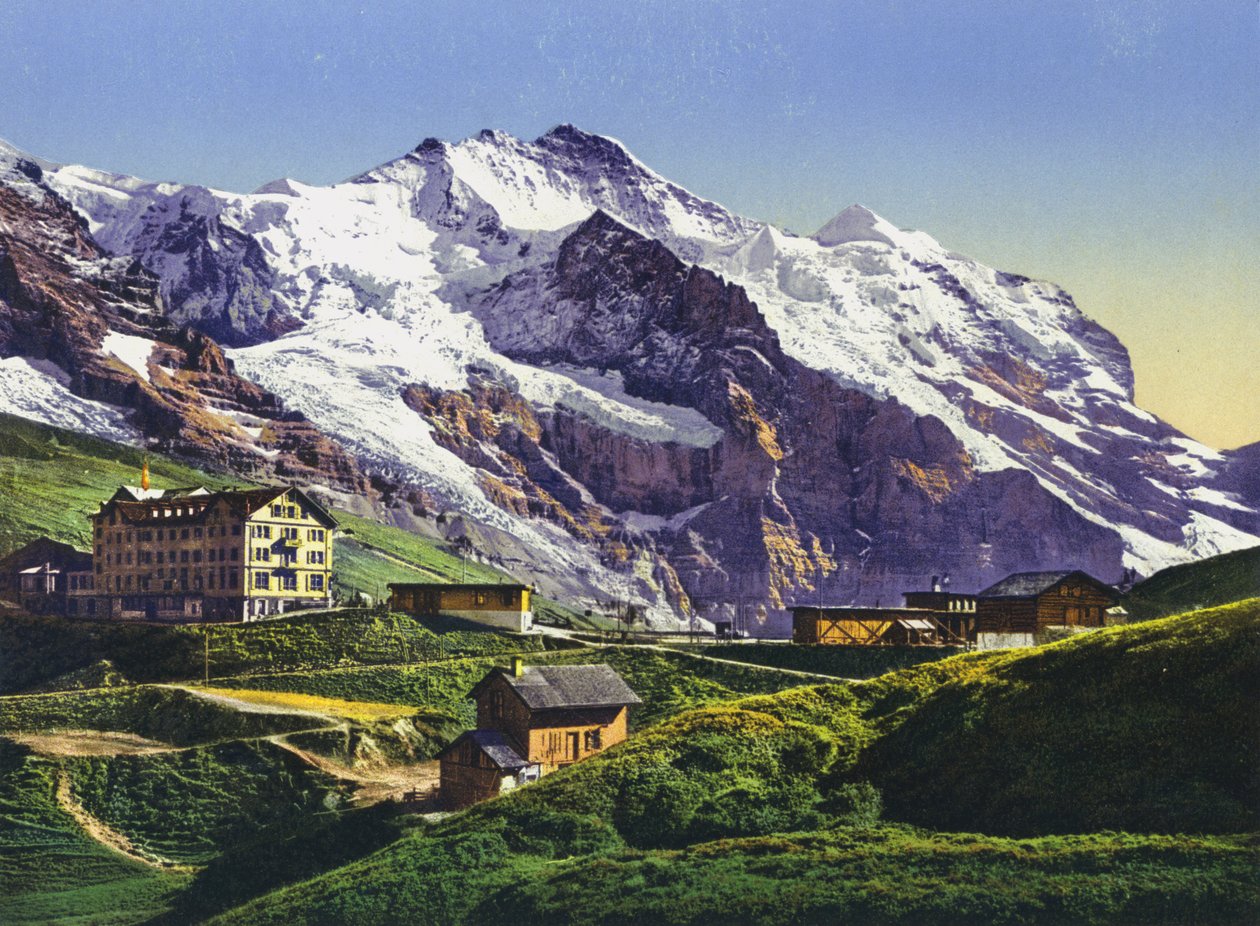 Kleine Scheidegg og Jungfrau (foto) af Photographer Swiss