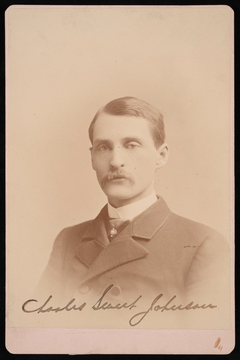 Portræt af Charles Sweet Johnson, 1870-1871. af Photographic Art Company