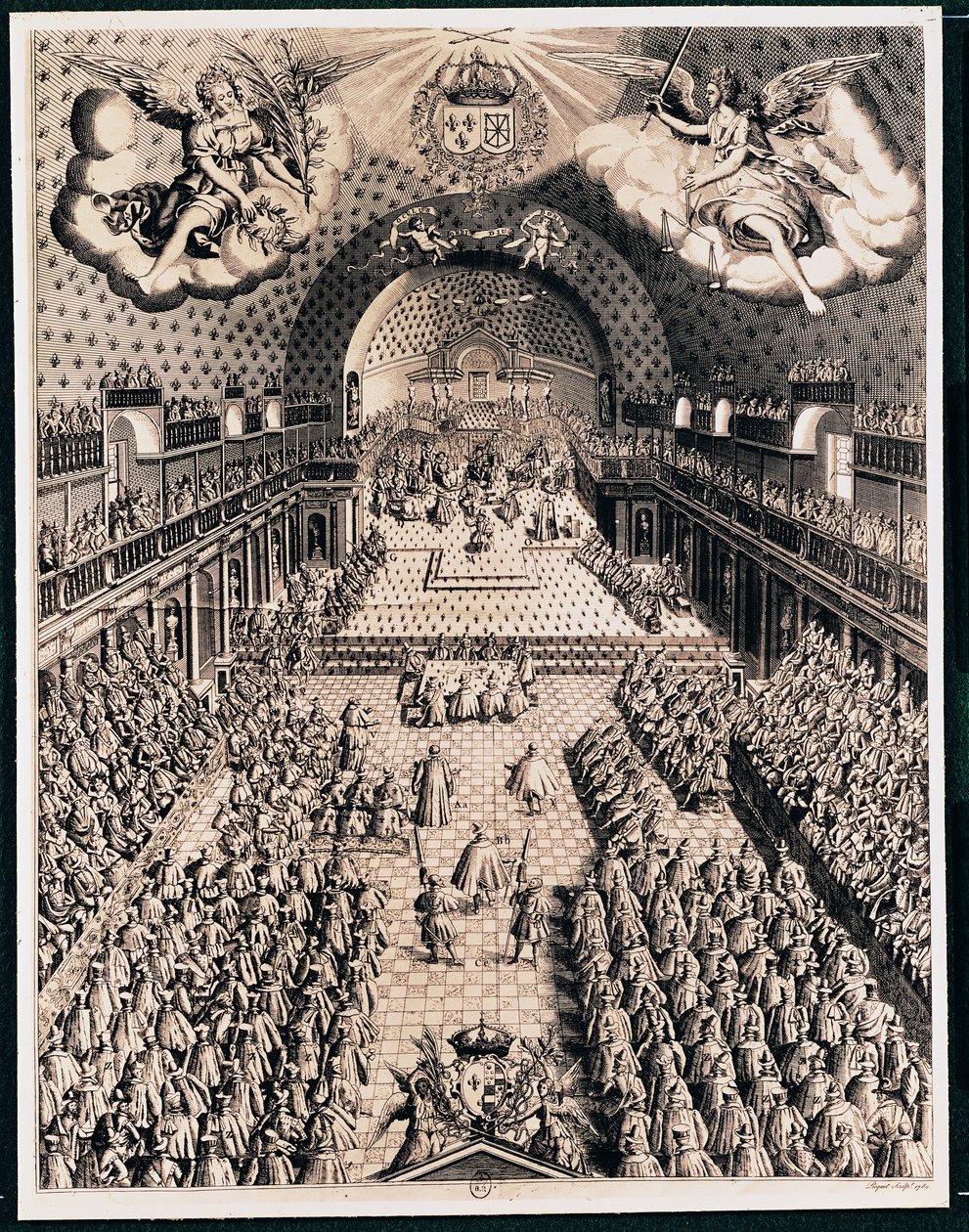 Generalstænderne ved Theatre Bourbon, 27. oktober 1614 af Picquet