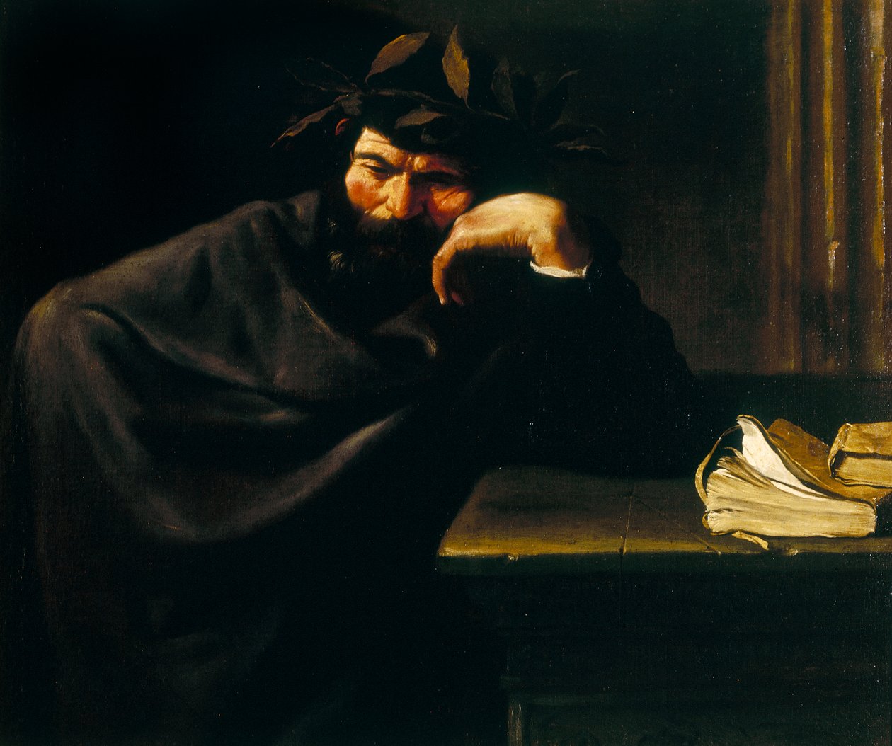 Digter af Pier Francesco Mola