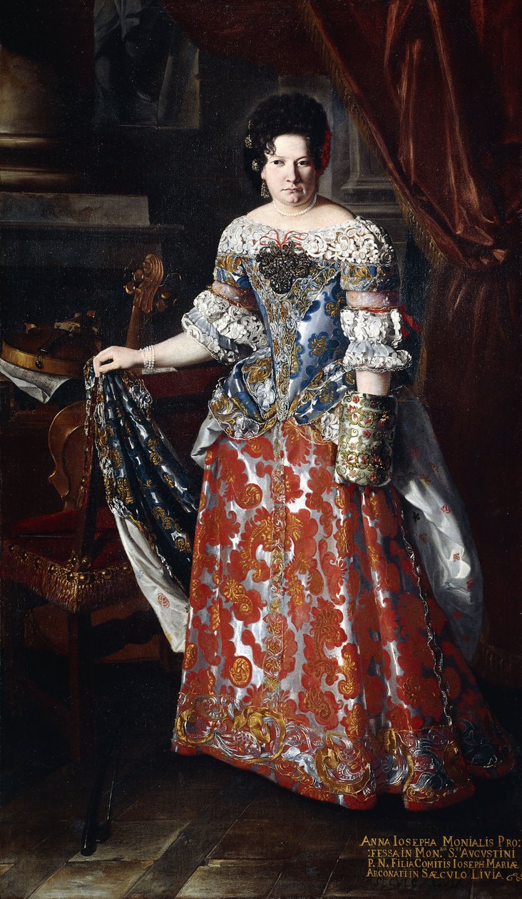 Portræt af Anna Joseph nonne af Pier Francesco Cittadini