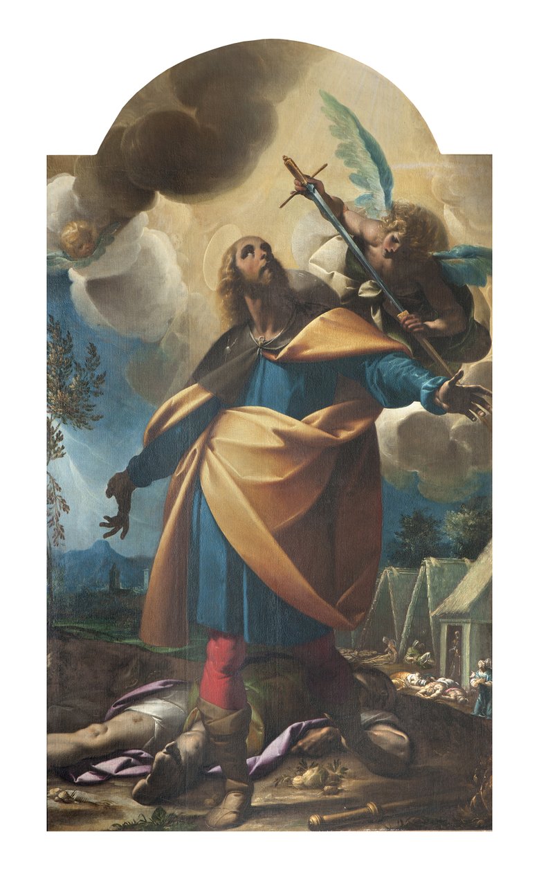 Sankt Karl, 1617 af Pier Francesco Morazzone