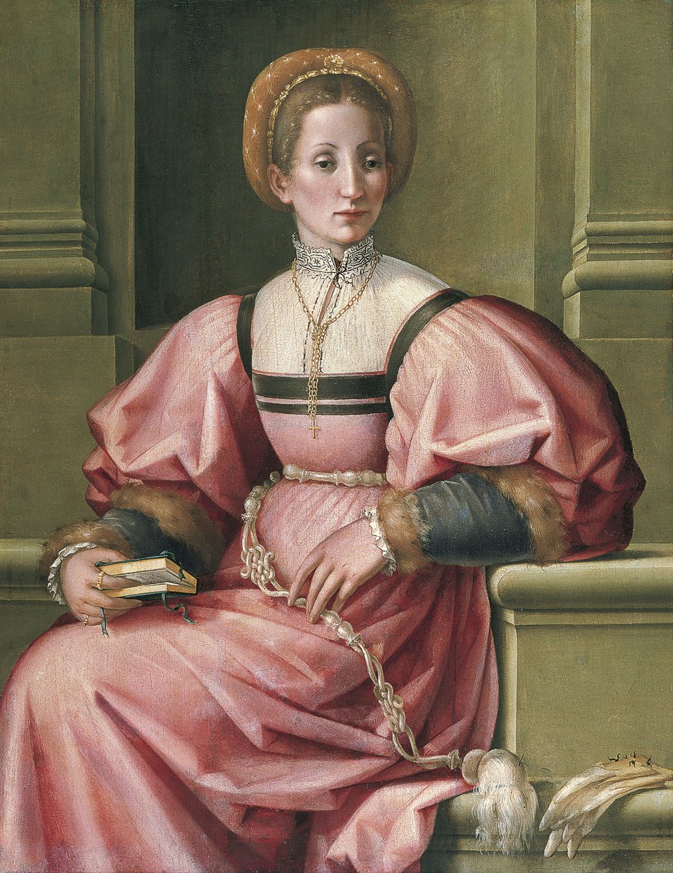 Portræt af en Dame af Pier Francesco di Jacopo Foschi