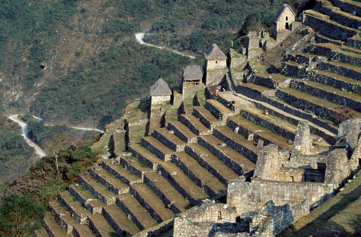 Terrasser, Machu Picchu (Unescos verdensarvsliste af Blaise Nicolas Le Sueur
