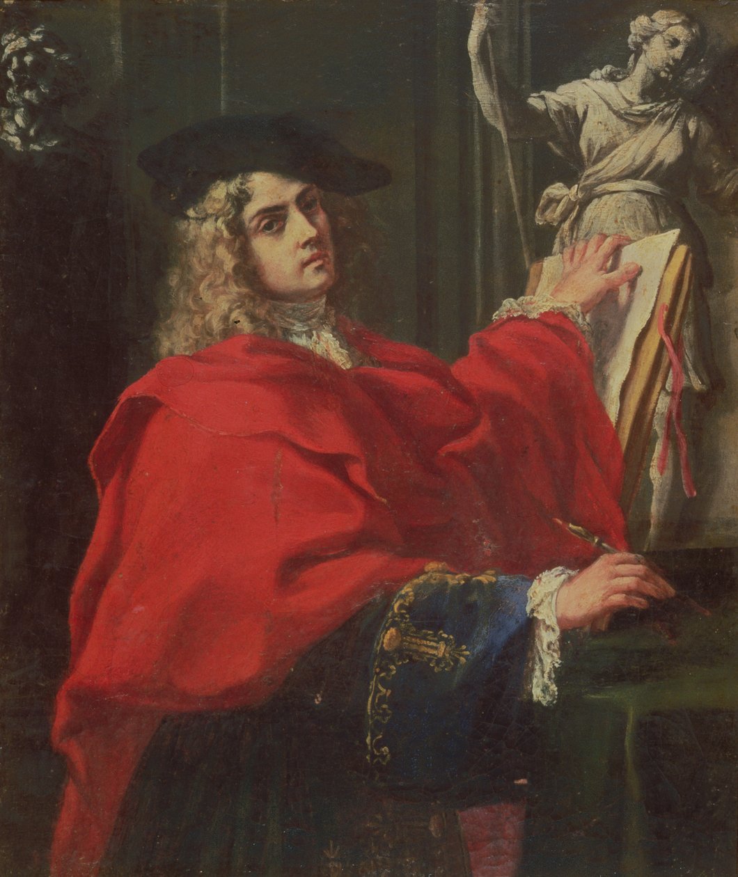 Selvportræt, 1702 af Pier Leone Ghezzi
