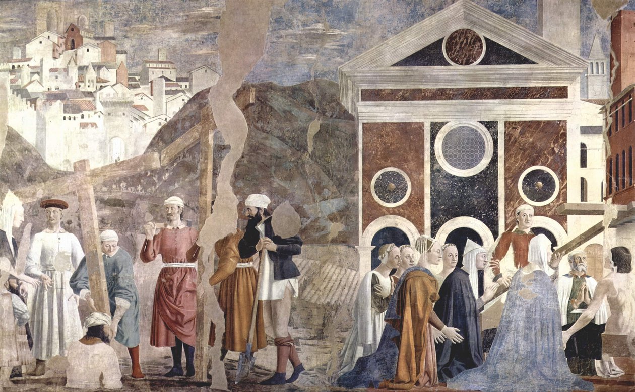 Legenden om Det Hellige Kors af Piero della Francesca