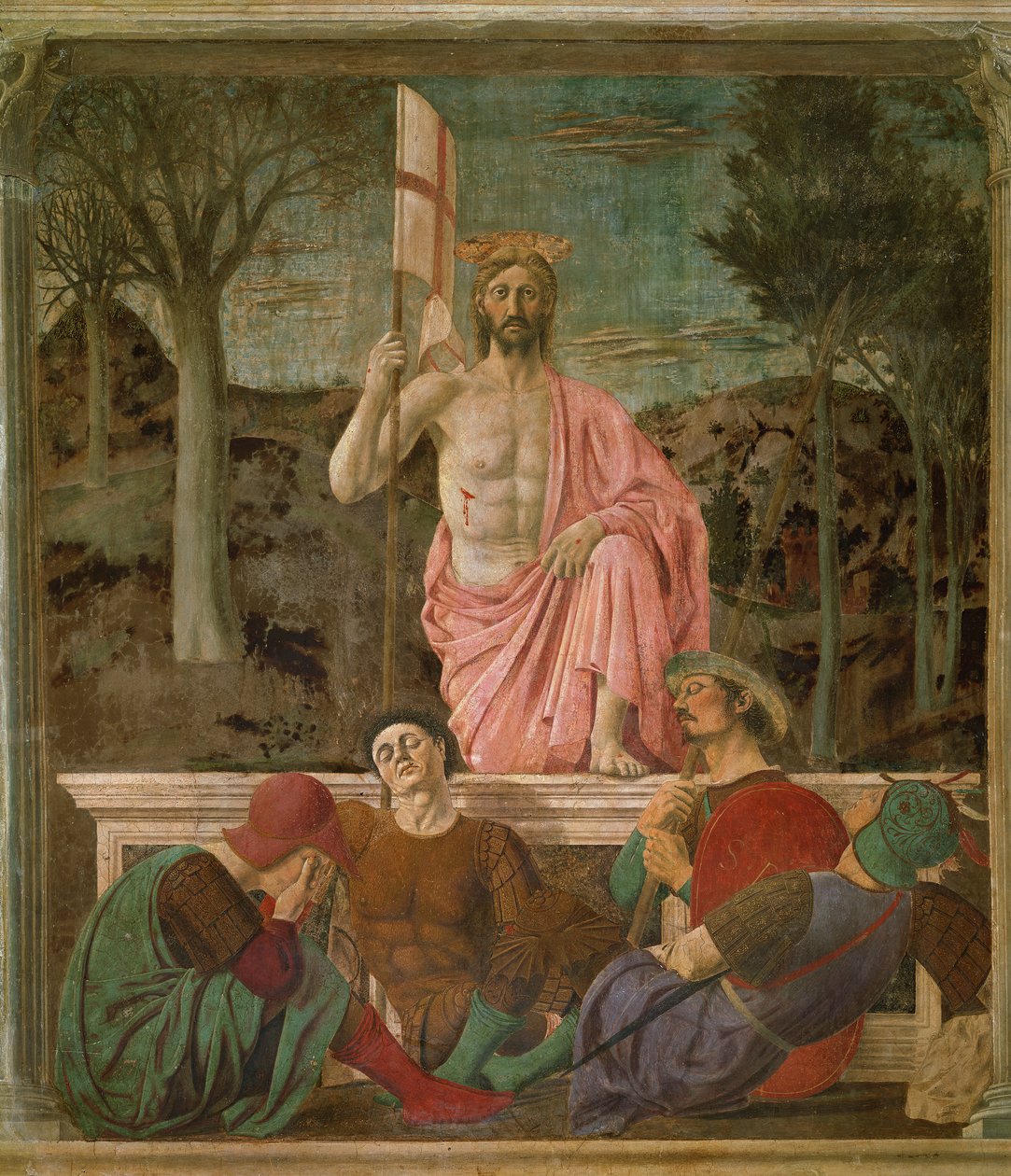 Opstandelsen, ca. 1463 af Piero della Francesca