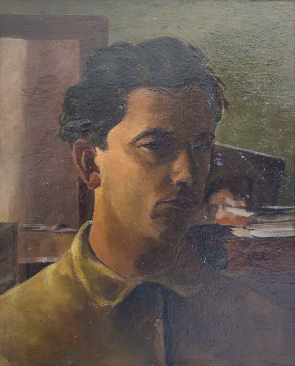 Selvportræt af Piero Guardigli Bagli