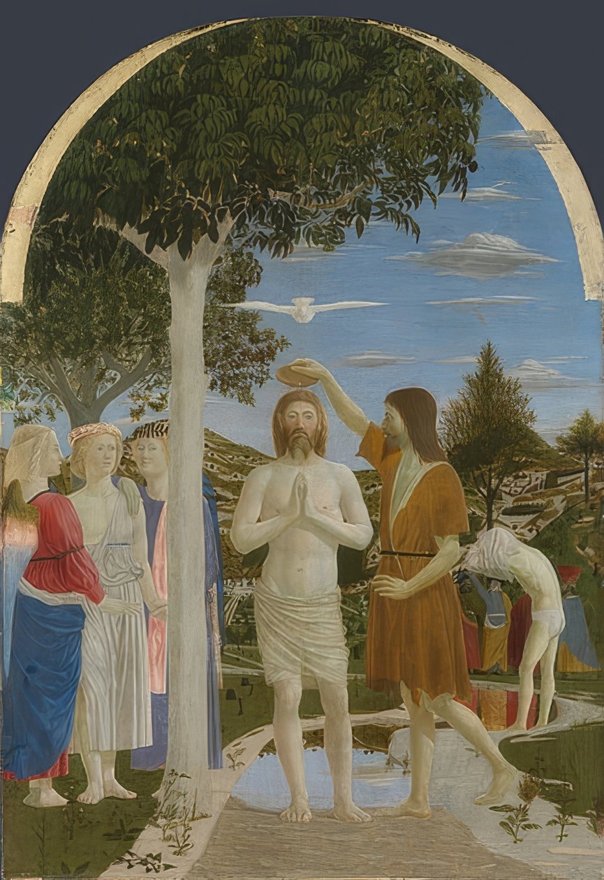 Kristi dåb. 1450